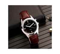 Montre parlante anglaise avec alarme, date et heure parlantes, cadran noir (TESW-20A)