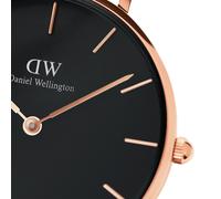 Montre Femme Daniel Wellington Petite SHEFFIELD - Ø32 Rose Dorée - DW00100168 32mm Noir