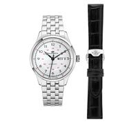 Montre Automatique - PHILIP WATCH - R8223225001 - 40 mm - Acier et Cuir - Étanchéité 10 ATM