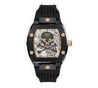 Montre Philipp Plein - Hommes - PWBAA0521 - Bracelet en Silicone Noir - Etanche 5 ATM