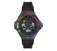Montre Philipp Plein - Hommes - PWPFA0424 - Bracelet en Silicone Noir - Etanche 5 ATM