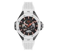 Montre Philipp Plein - Hommes - PWPFA0724 - Blanc Silicone - 46mm - 5 bar