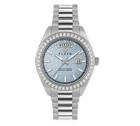 Montre Philipp Plein - Hommes - PWPNA0524 - Argent Acier inoxydable - 42 mm - Bleu