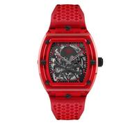 Philipp Plein Watches Montre à affichage analogique rouge foncé / noir, Taille One Size