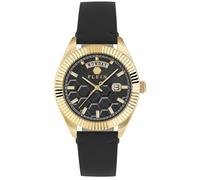 Montre - PHILIPP PLEIN - PWPVA0224 - Cuir Noir - 42 mm - Résistante à l'eau 5 bar