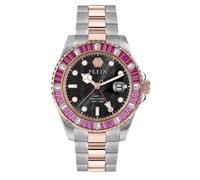 Philipp Plein Montre analogique quartz GMT-I Challenger Baguettes pour hommes