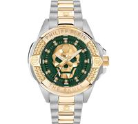 Montre PHILIPP PLEIN THE SKULL PWNAA0622 Acier Inoxydable d'Or Vert