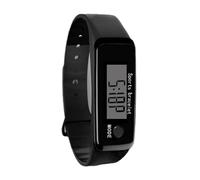 Montre podomètre - Compteur de pas intelligent étanche, tracker d'activité portable, moniteur de calories, boîtier en PP, bracelet en PVC | Sport Fitness course à pied en plein air marche hommes femme