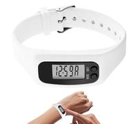 Montre podomètre numérique fine pour la marche, le jogging, la course à pied, l'activité avec grand écran LCD, les calories, la distance, les pas, gadget de santé pour homme et femme seniors 25 x 2,7
