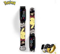 Montre - Pokémon - Édition Pikachu - Noir - LCD Tactile - Autonomie 5 ans