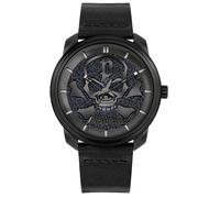 Montre - Police - Bleder PL.15714JSB/02A - Cuir noir - Quartz - Étanche