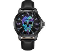 Police Hommes Analogique Quartz Montre avec Bracelet en Cuir PEWJA0022201