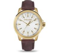 Police Homme Analogique Quartz Montre avec Bracelet en Cuir PEWJA2207804
