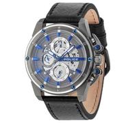 Montre - Police - R1451277002 - Quartz - Analogique - Cuir gris