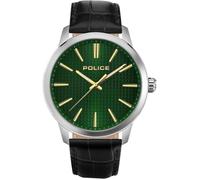 Police Raho Montre Homme, Temps seulement, Analogique - 44 mm, Noir , 42 mm, bracelet