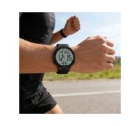 Montre pour Adolescent/Étudiant (1 Pièce), Montre Électronique Étanche avec Éclairage Nocturne, Grand Écran, Montre de Sport