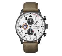 Montre pour des hommes AVI-8 Hawker Hurricane Blanc Cadran à quartz AV-4011-0B