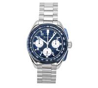 Montre Pour Des hommes Bulova Lunar Pilot Quartz Bleu Cadran 50M 98A329