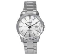 Montre Pour des hommes Casio Standard Quartz Argent Cadran Robe MTP-V004D-7C