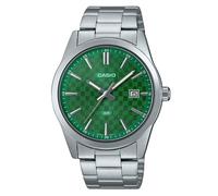 Montre Pour Des Hommes Casio Standard Vert Cadran décontractée MTP-VD03D-3A1