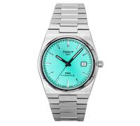 Montre pour des hommes Tissot PRX Vert Clair Cadran Robe T137.407.11.091.01