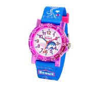 Montre pour enfants Scout de la série The It-Collection dauphin bleu/rose ave...