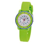 Montre pour enfants SINAR - Étanche jusqu’à 10 bar - Bracelet en silicone - Aiguilles luminescentes - Mouvement à quartz - Analogique - Vert / bleu - XB-22-3