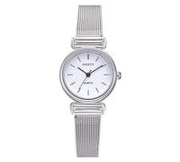 Montre pour femme, 2 couleurs de qualité, décontracté, petit cadran rond, bracelet en alliage réglable pour femme, blanc, blanc, Bracelet