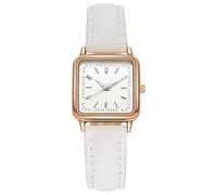 Montre pour femme avec bracelet en cuir inoxydable - Montre créative pour femme - Montre d'infanterie, G, One Size