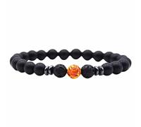 Montre pour femme - Bracelet en pierre naturelle - Bracelet de perles à la main - Bijoux fantaisie pour la Saint-Valentin, taille unique, Pierre naturelle, Pas de gemme