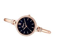 Montre pour femme - Bracelet tendance pour banquet européen, Noir , taille unique