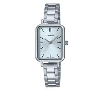 Montre pour femme Casio LTP-V009D-2E rectangulaire ? petit cadran bleu en aci...