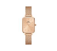 Montre pour femme Daniel Wellington Quadro cadran or rose bracelet en acier D...
