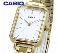 Montre pour femme élégante en or blanc CASIO Collection LTP-V009G-7E