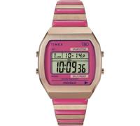 Montre pour femme Timex 80 à quartz bracelet numérique en acier TW2W41600