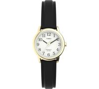 Montre pour femme Timex Easy Reader à quartz cadran blanc bracelet en cuir T2...