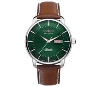 Montre Pour Homme Automatique Atlantic Braun/Vert 8466-4