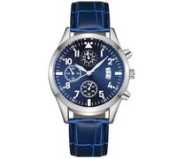 Montre pour homme avec fonction cuir populaire et calendrier lumineux, C, One Size