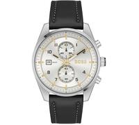 Boss Skytraveller 44 Mm Watch Marron Homme