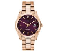 Montre Pour Homme BULOVA Automatique Surveyor Couleur Or Rose/Violet 97B234