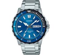 Montre - CASIO - Collection MTD-125D-2A1 - Homme - Quartz - Bleu - Acier inoxydable