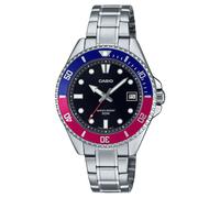 Montre pour homme Casio MDV10D-1A3 | Lunette analogique Pepsi | Acier inoxyda...