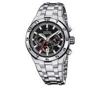 Montre FESTINA pour Homme F20670/6 Chrono Bike Boîtier en Acier Inoxydable Gris Bracelet en Acier Inoxydable Gris