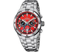 MONTRE POUR HOMME FESTINA CHRONO BIKE ROUGE AVEC BRACELET EN ACIER F20670/5