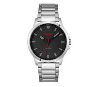 Montre pour homme - HUGO - Première montre - Mouvement à quartz - Bracelet en acier - Étanche 30 mètres