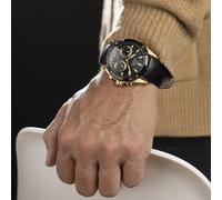 Montre Pour Homme Jaguar En Cuir Noir Jaguar Connected UJ962/2