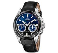 Montre Pour Homme Jaguar En Cuir Noire Jaguar Connected Montre Bracelet UJ958/1