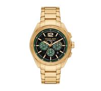 Montre pour Homme Michael Kors Accelerator 2, Mouvement chronographe à Quartz avec Bracelet en Acier Inoxydable, Or sépia