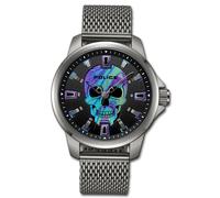 Montre Pour Homme Police En Acier Inoxydable Grise Police Mensor UPOG0022202