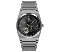 Montre Pour Homme RUHLA Automatique Space Control Cœur Ouvert Anthracite 4866M2